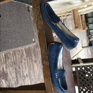 Shoes Lucky Brand, denim color, Sz 10